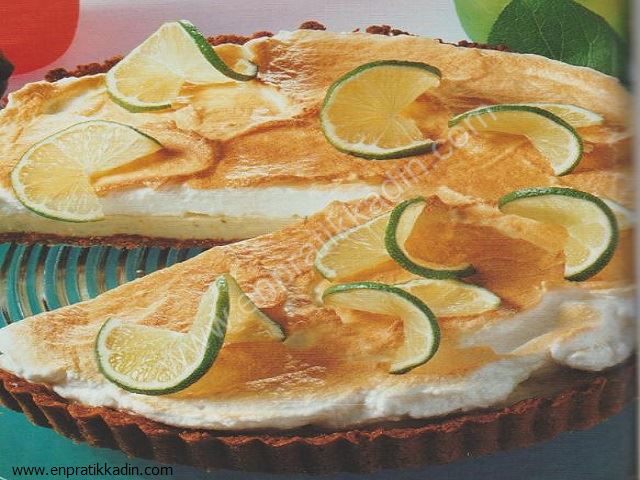 Bisküvili Limonlu Tart