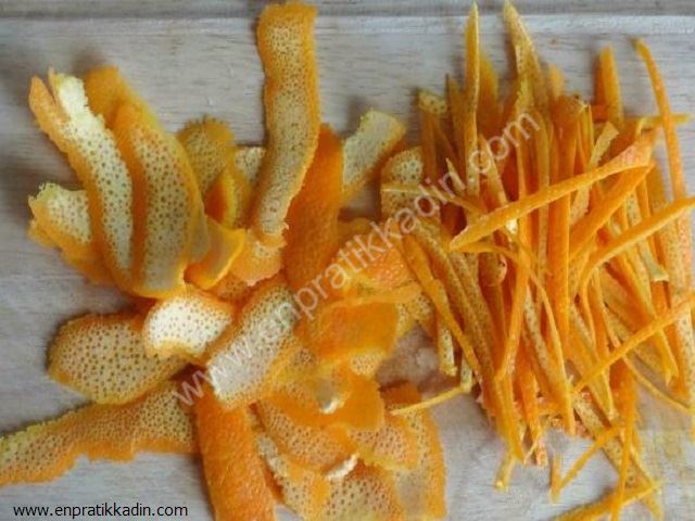 Portakal Kabuğu Reçeli Nasıl Yapılır