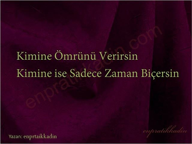 Sabır ve Zaman