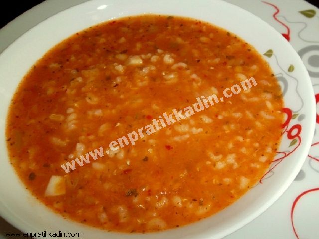 Sebzeli Bulgur Çorbası