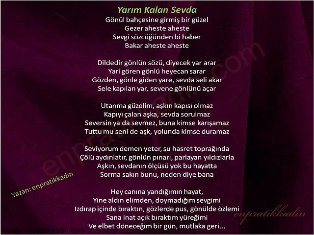 Yarım Kalan Sevda